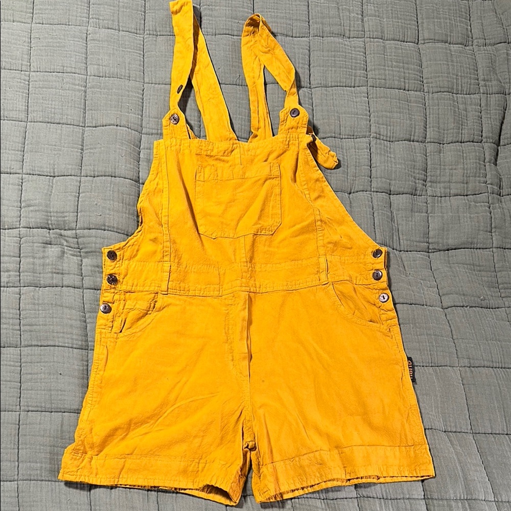 Mustard Yellow Overalls